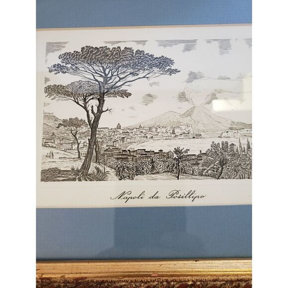Napoli da Posillipo Framed Wall Hanging - Picture 2 of 5